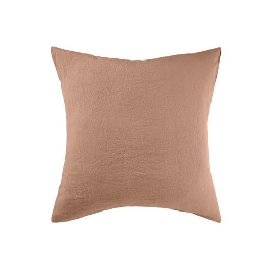 Hørpude 50x50, Mocha - Linge Particulier