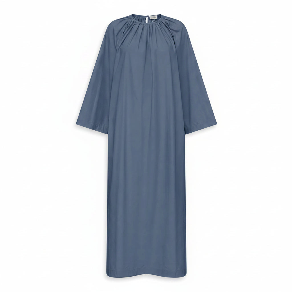 Silje ancle dress, Dusty Blue - Fabulous Agenda