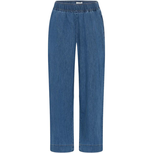 Copenhagen long Pants, Medium blue denim - Frau
