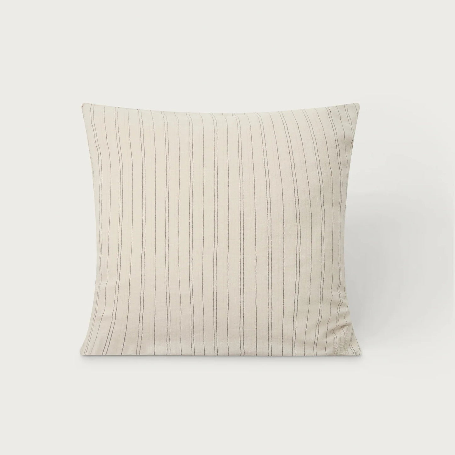 Pudebetræk - 50 x 50 cm - Striped Beige - Stilleben