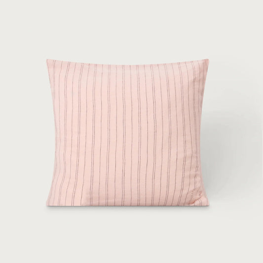 Pudebetræk - 50 x 50 cm - Striped Rose - Stilleben