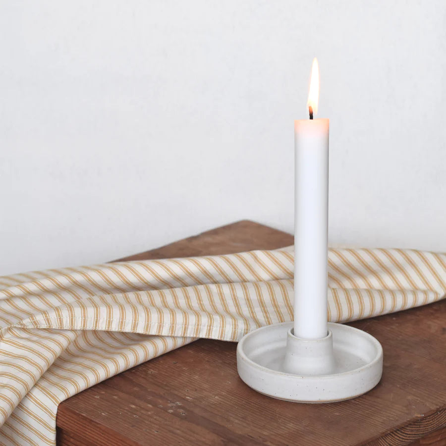 Candleholder, Plain - Måne Ceramics Studio
