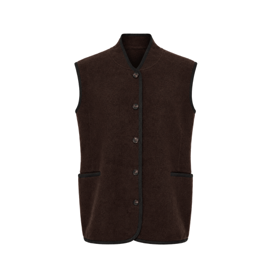 HILL WAISTCOAT - DEMITASSE