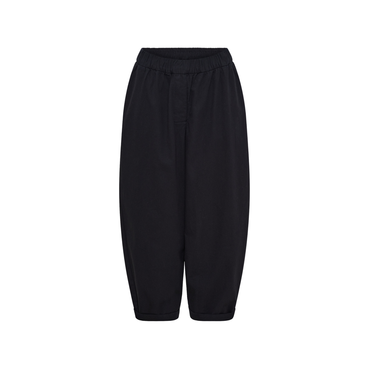 FLORA BARREL PANT - BLACK