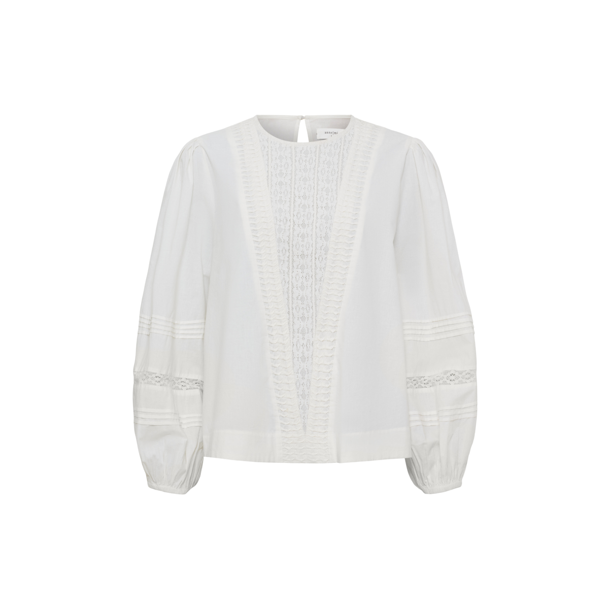 CLOVER LS BLOUSE - WHITE SAND
