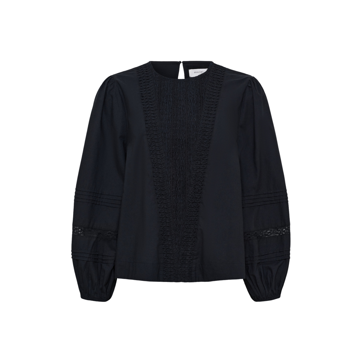 CLOVER LS BLOUSE - BLACK