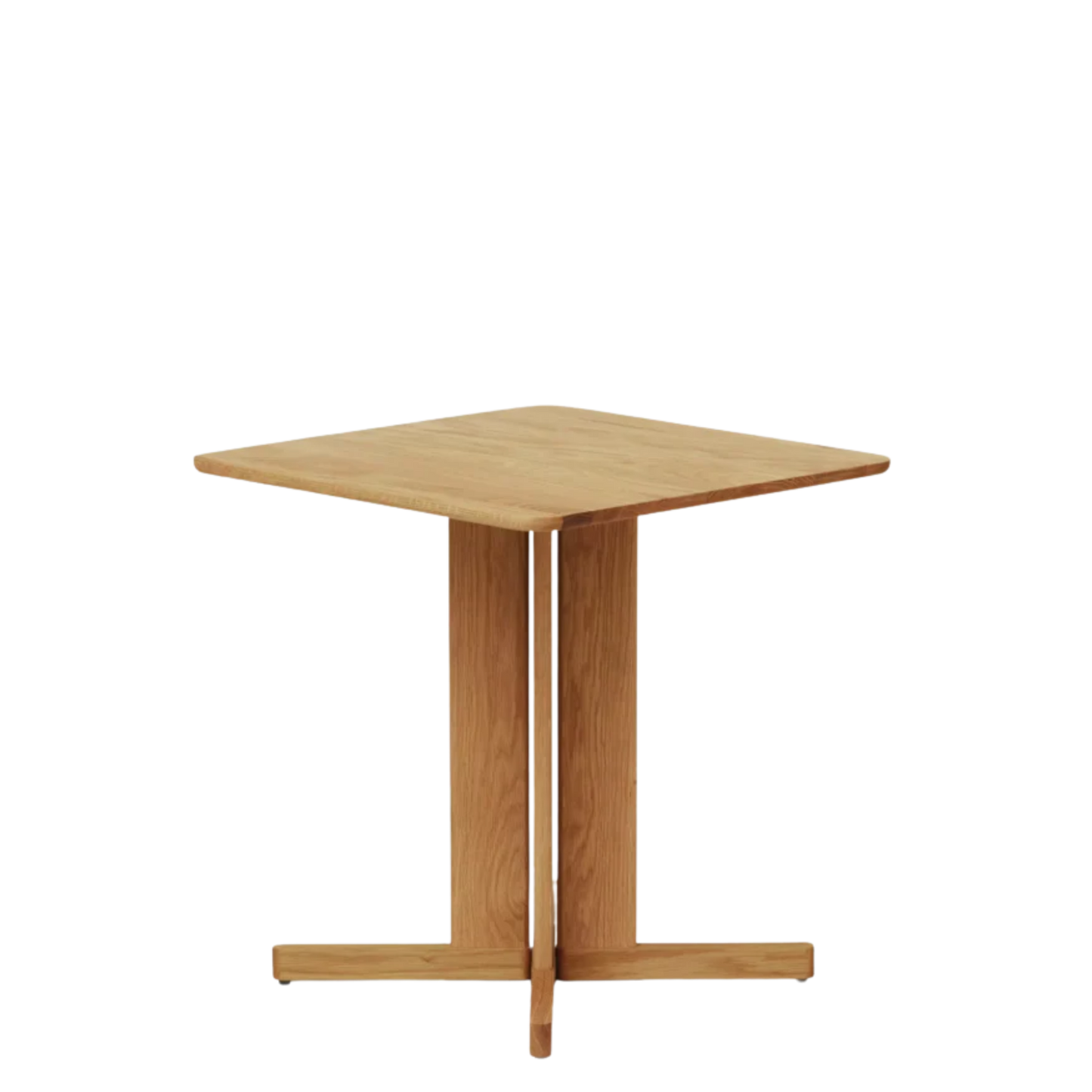 Trefoil Square Table 68×68, Oak