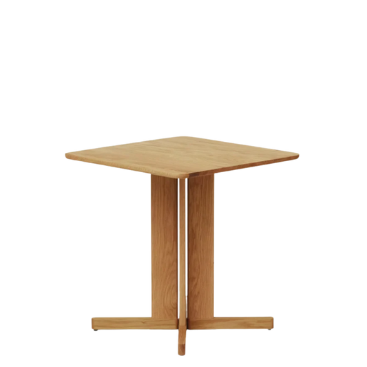 Trefoil Square Table 68×68, Oak