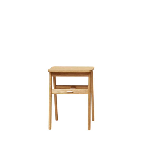 Angle Foldable Stool, Oak