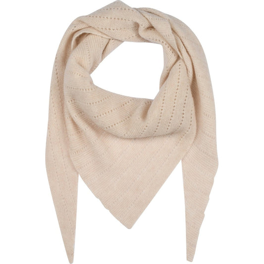 Doha Cashmere Scarf Large, Sandstone - FRAU