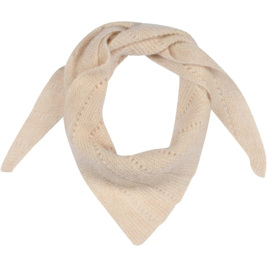 Doha Cashmere Scarf, Small, FOG - FRAU