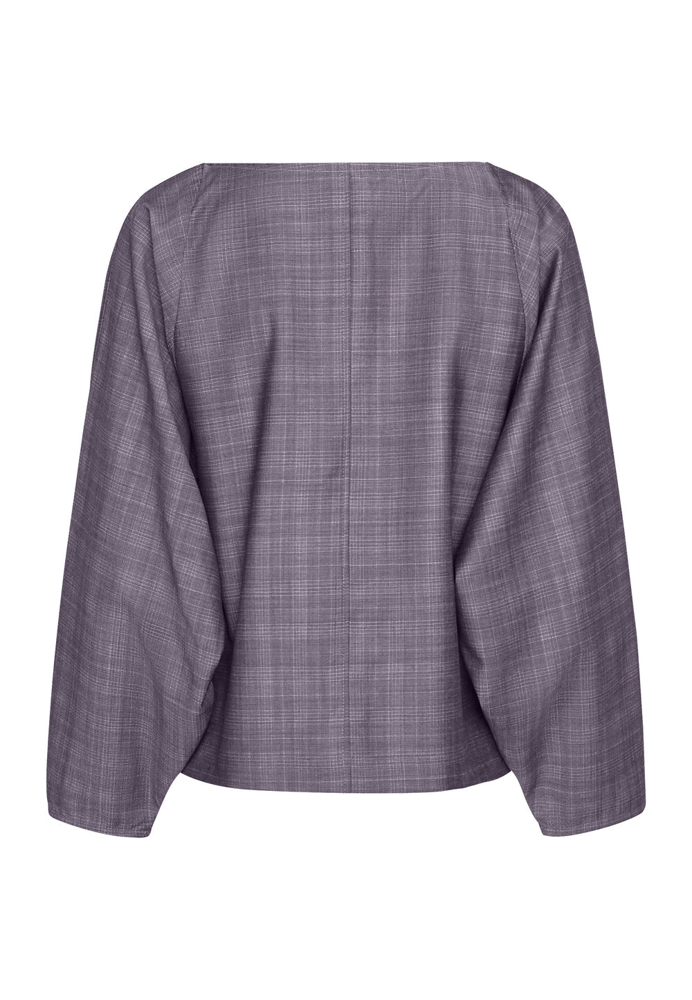 Ava top - wool check