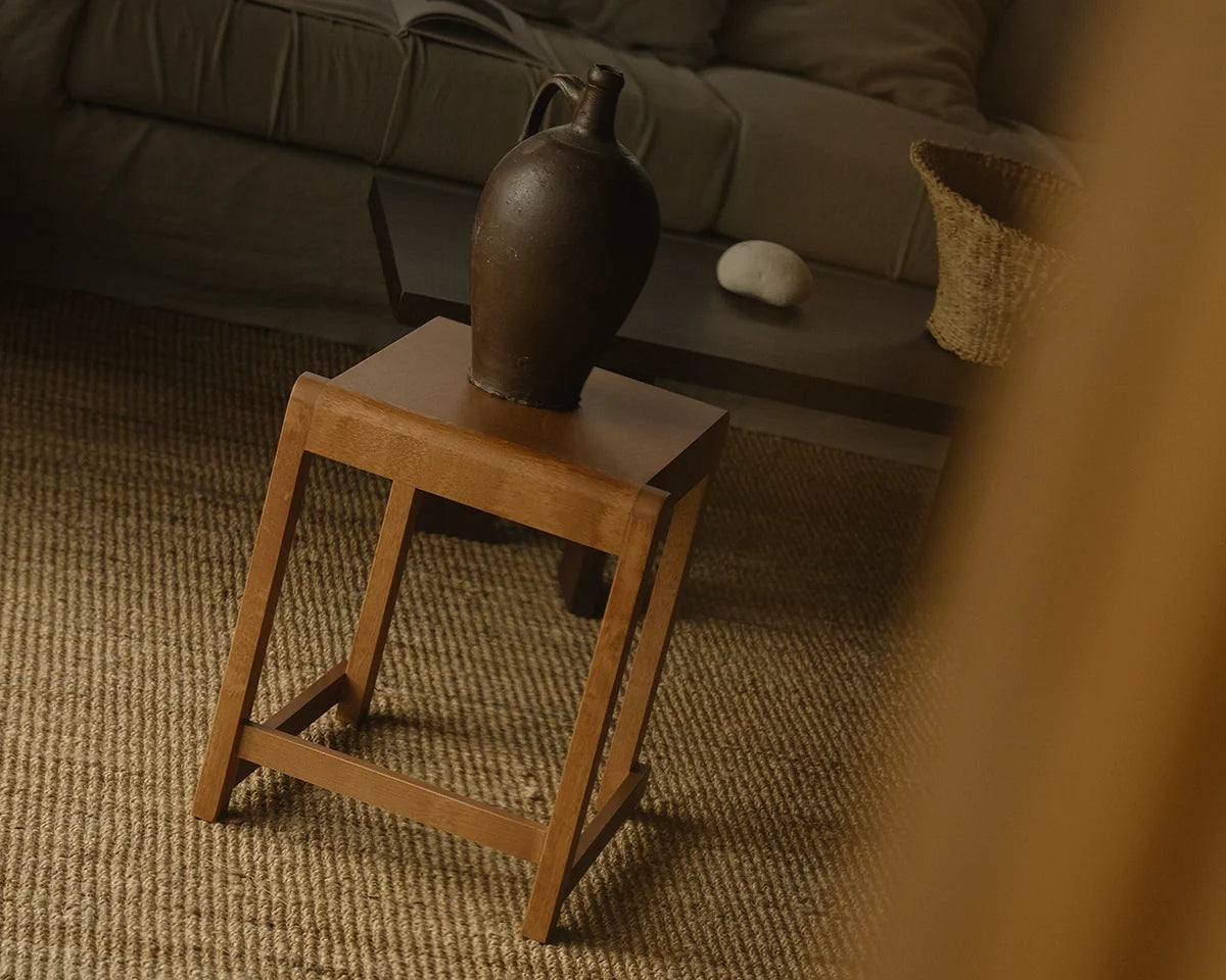 Low Stool 01 | Warm Brown Birch