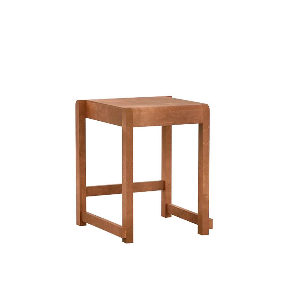 Low Stool 01 | Warm Brown Birch