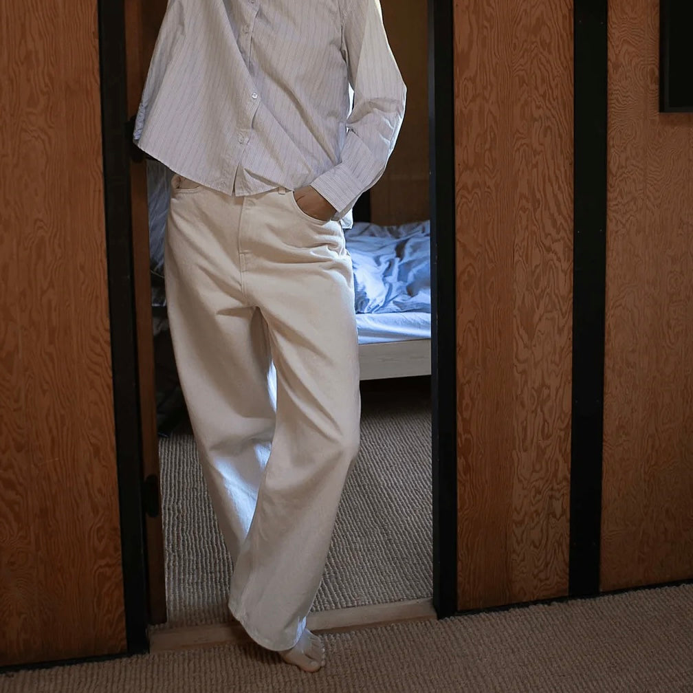Evelyn Jeans, Undyed - Studio Feder