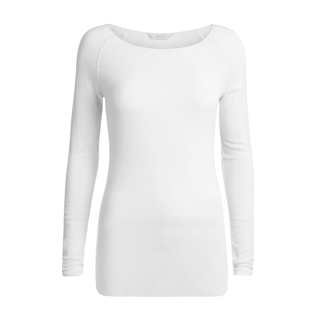 Amalie Wool Top - White