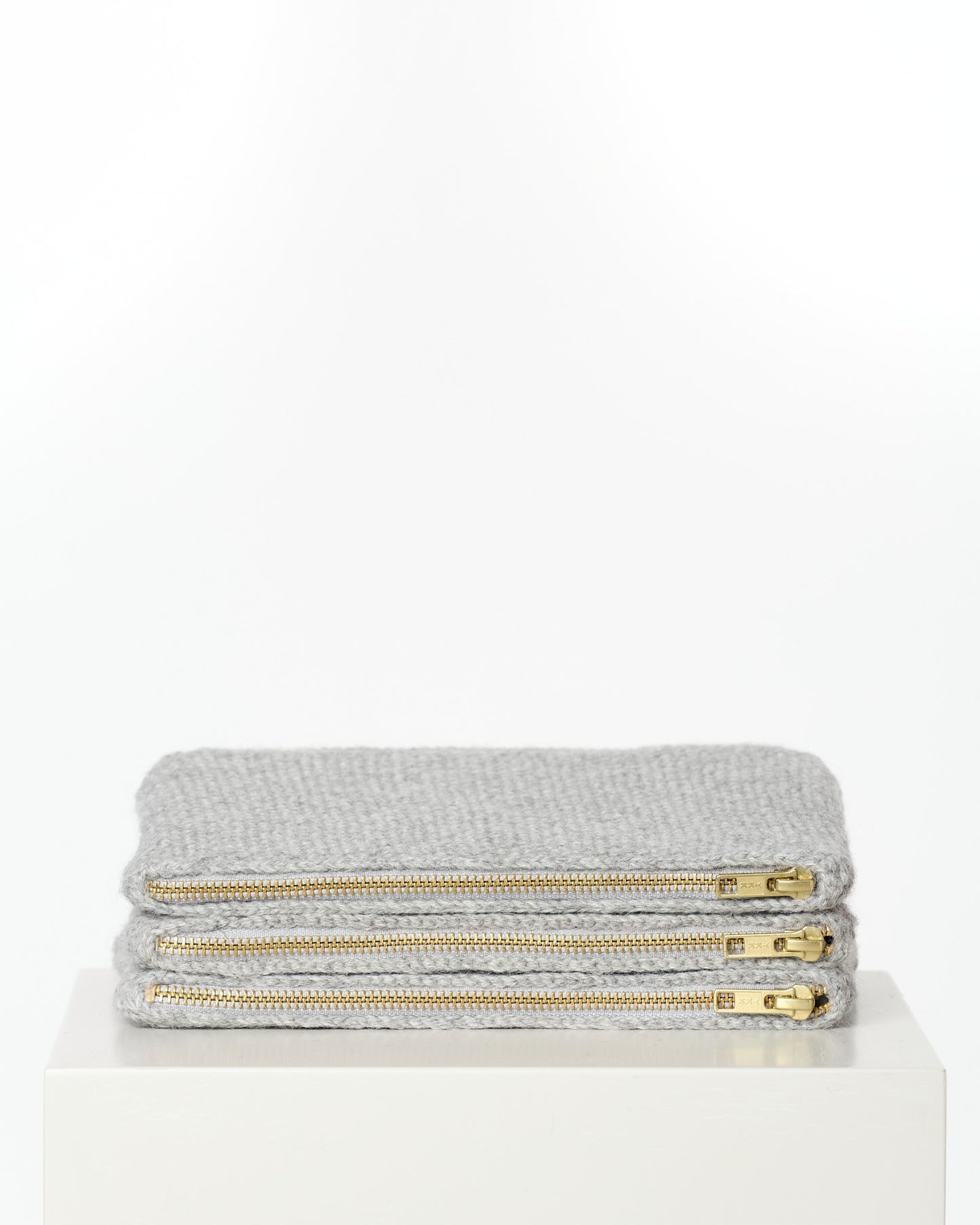Stine Clutch Bag - Grey Melange
