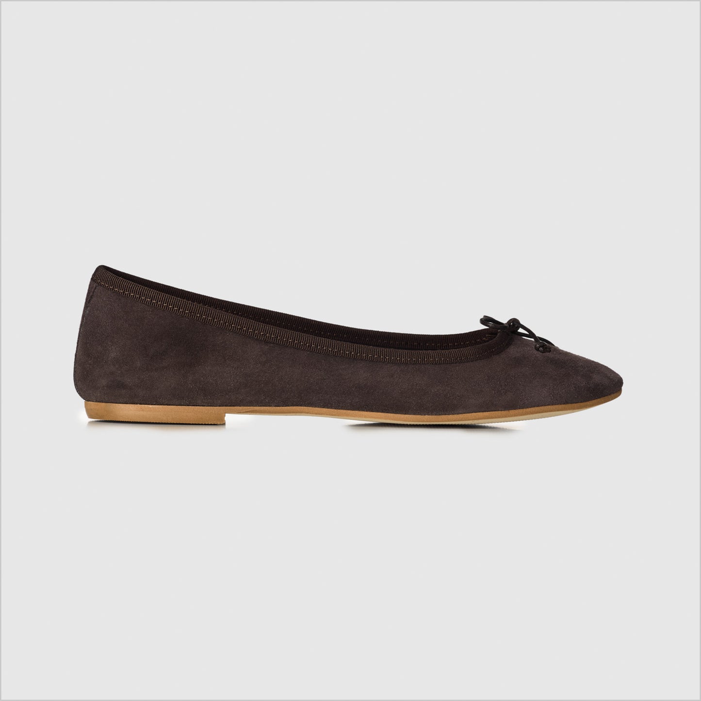 Ballerina - Nubuck Brown