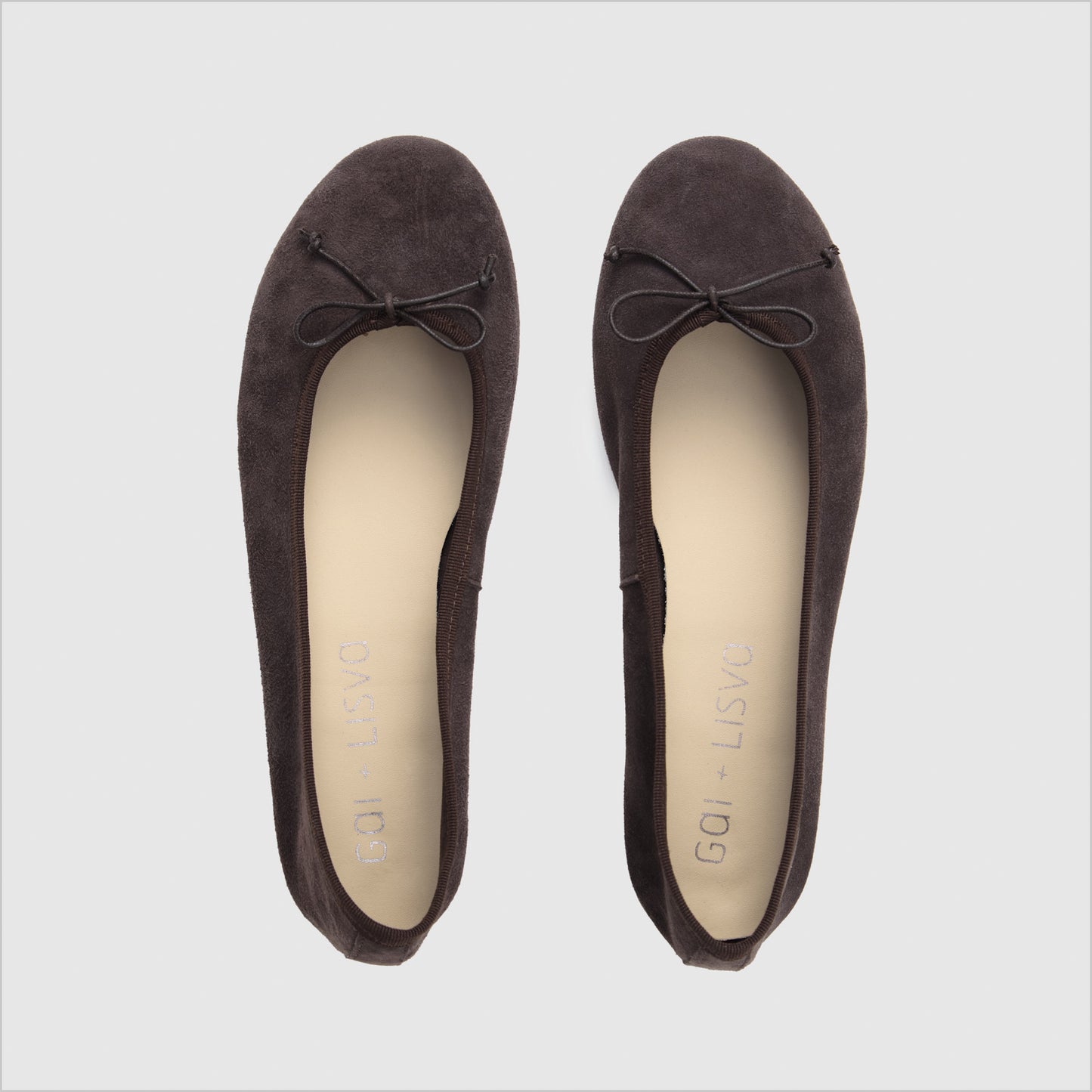 Ballerina - Nubuck Brown