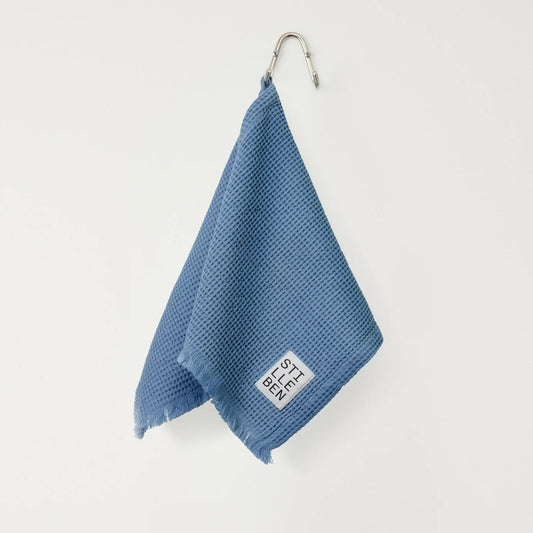 Guest Towel Waffle - 30 x 50 cm - Denim Blue - Stilleben