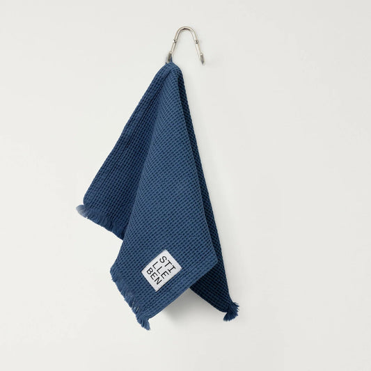 Guest Towel Waffle - 30 x 50 cm - Indigo Blue - Stilleben