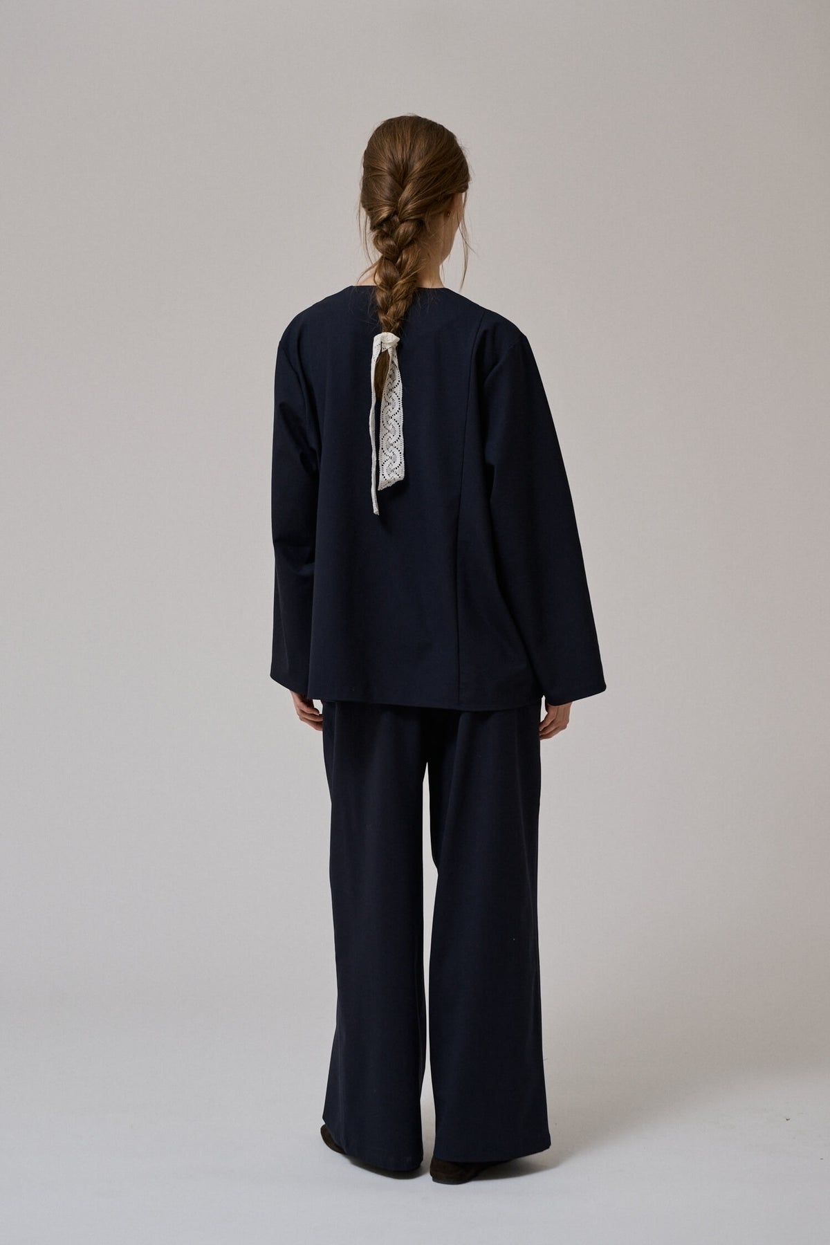 HAZY STRAIGHT PANT - DARK NAVY