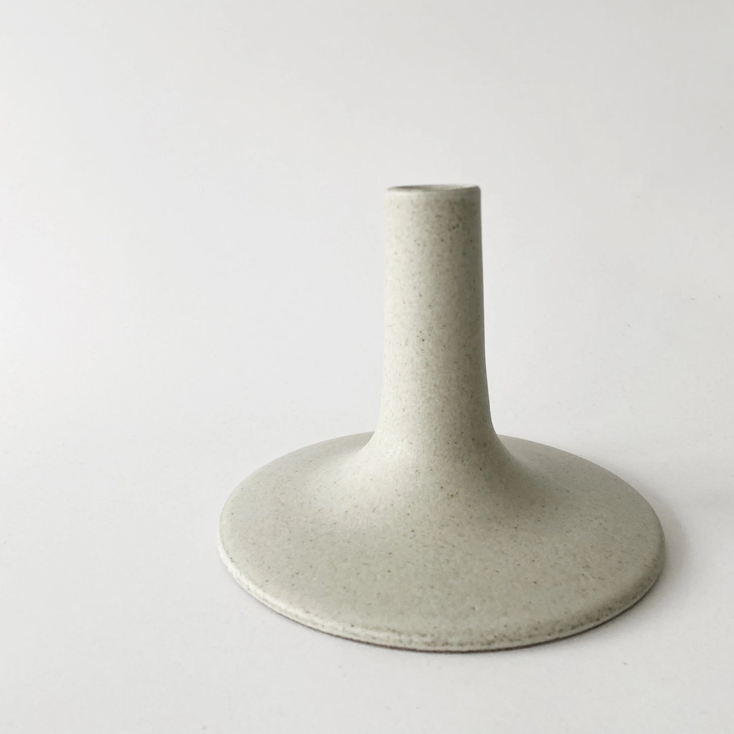 Tall Candle Holder, Grey, (Large) - Viki Weiland