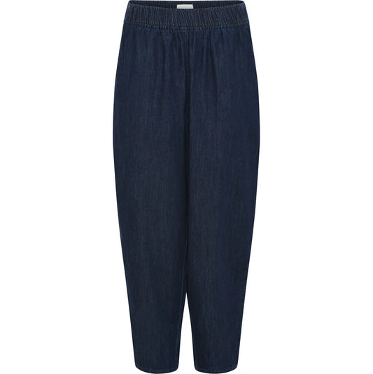 Oslo Pants, Dark Blue Denim - Fraun