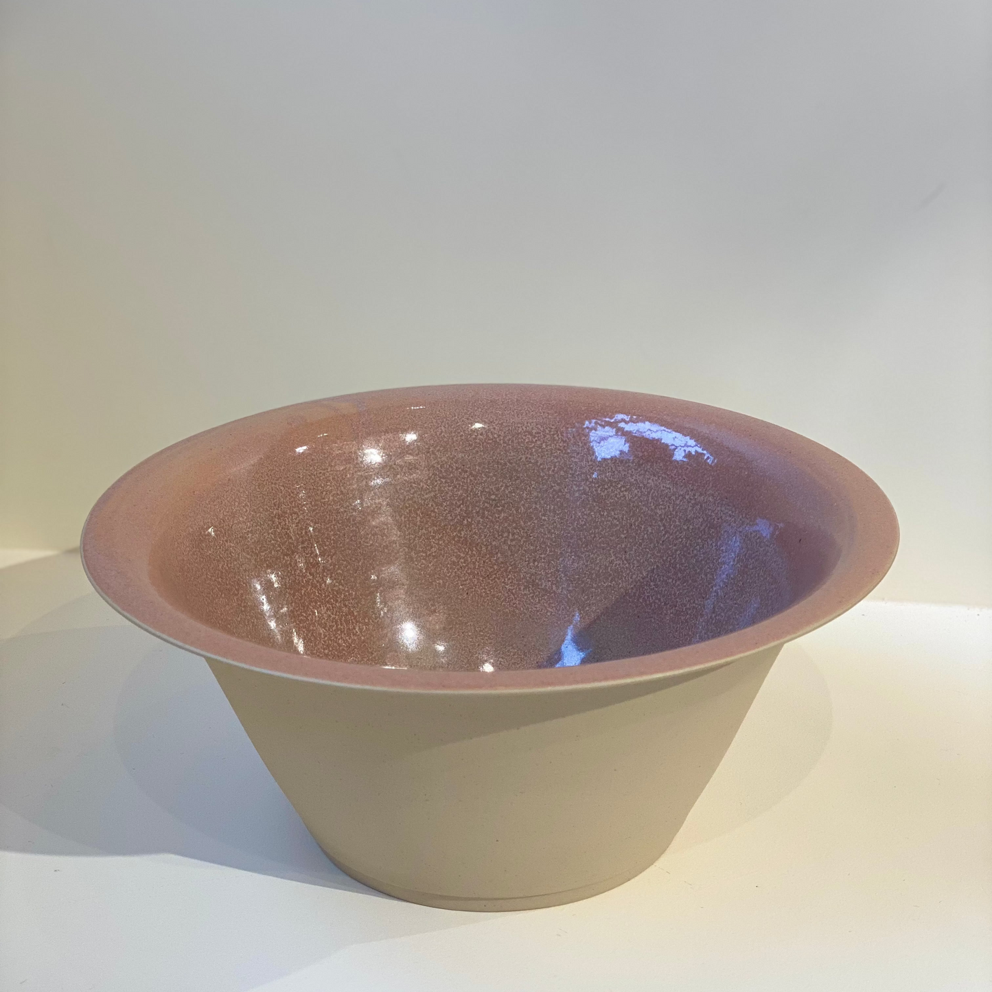 Salat bowl, fersken - Ancher Studio