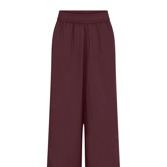 Copenhagen Long Pants, Red Mahogany - Frau
