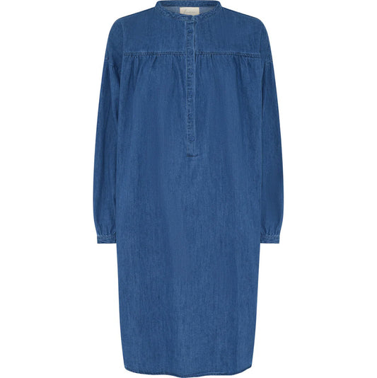 Paris denim dress, Clear blue denim - Frau