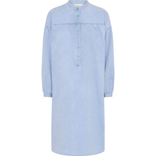 Paris denim dress, Light blue denim - Frau