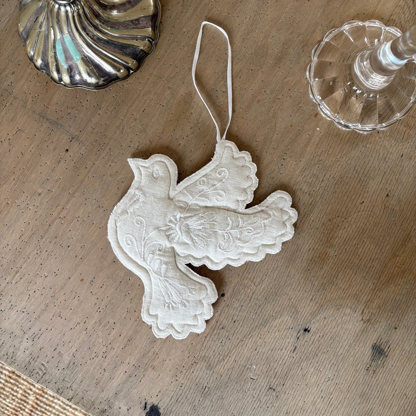 Dove Embroidery, small