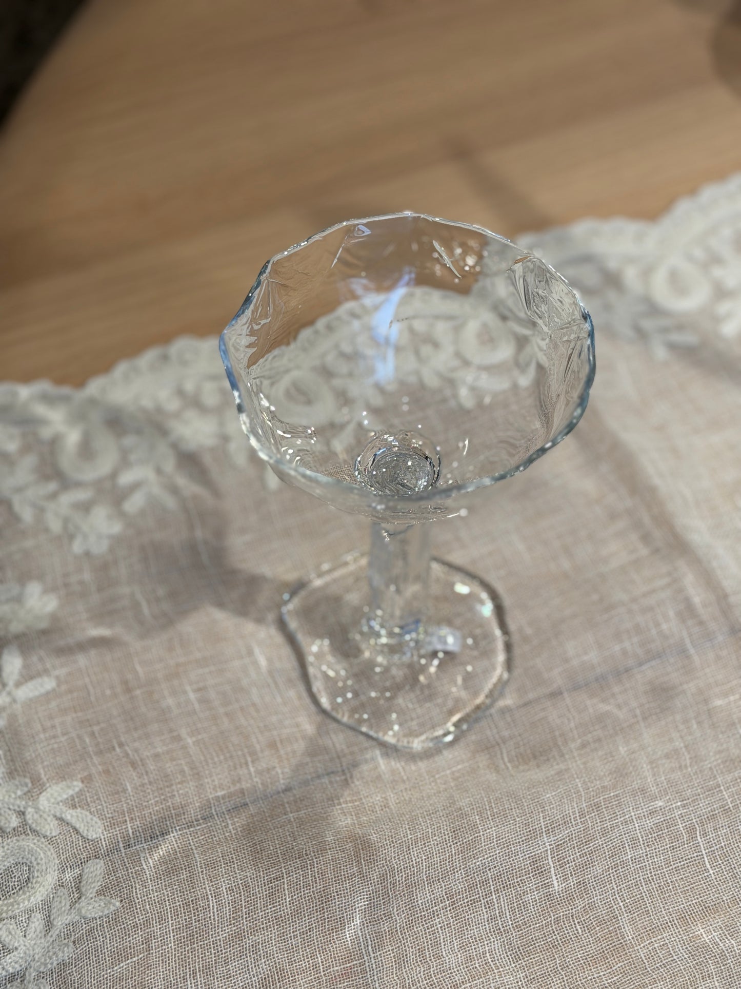 Håndlavet vinglas -  Marie Breyen