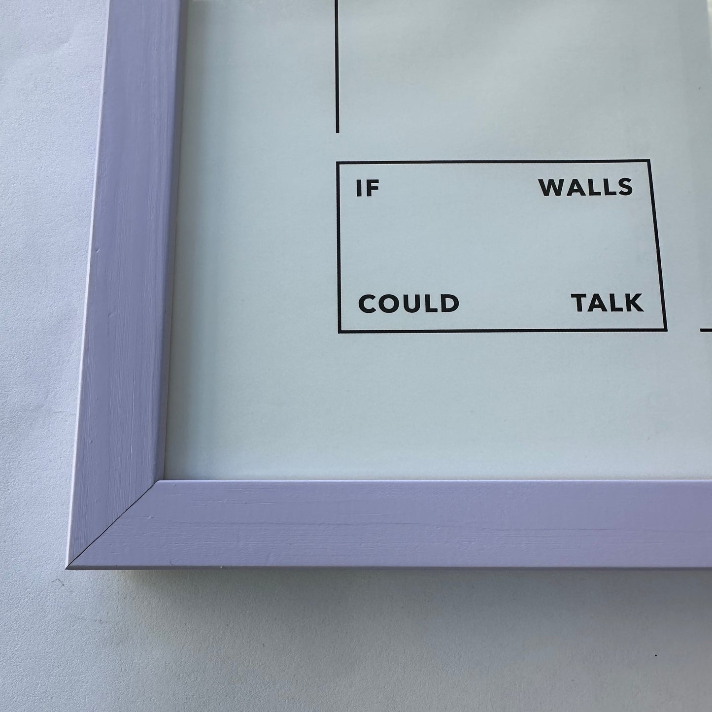 Ramme A3 med Glas - Purple