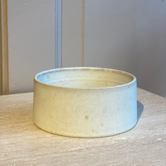 Cylinder Bowl White (Large) - Viki Weiland