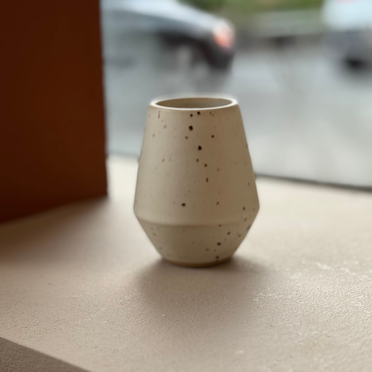Oda Vase Lille - Flat White