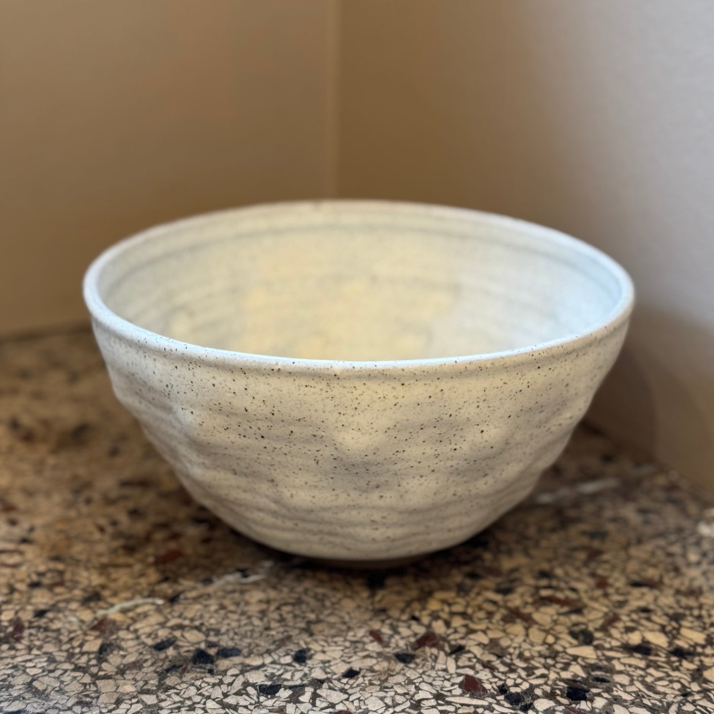 MONA Bobble Bowl, Ash Grey, Large - TYBO