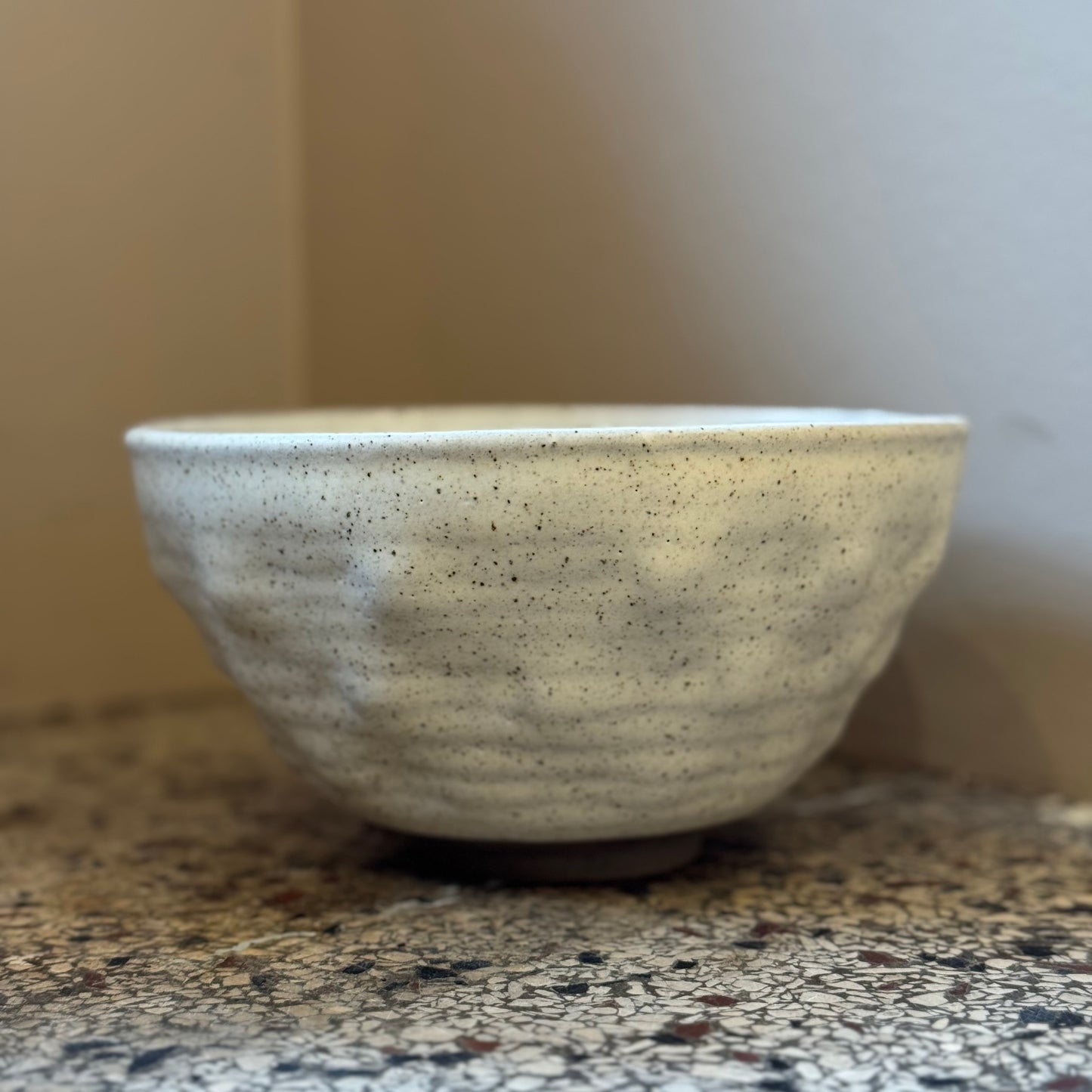 MONA Bobble Bowl, Ash Grey, Large - TYBO