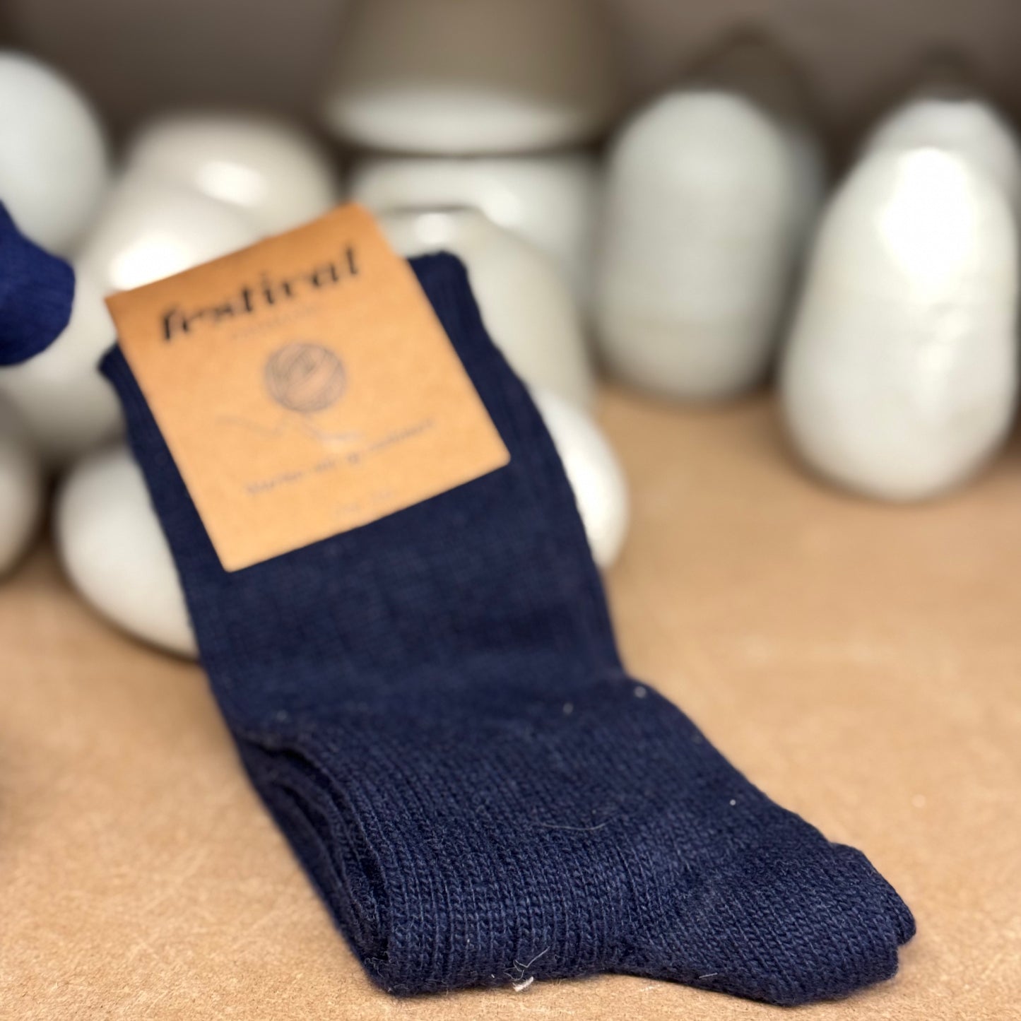 Merino uld & Cashmere strømpe