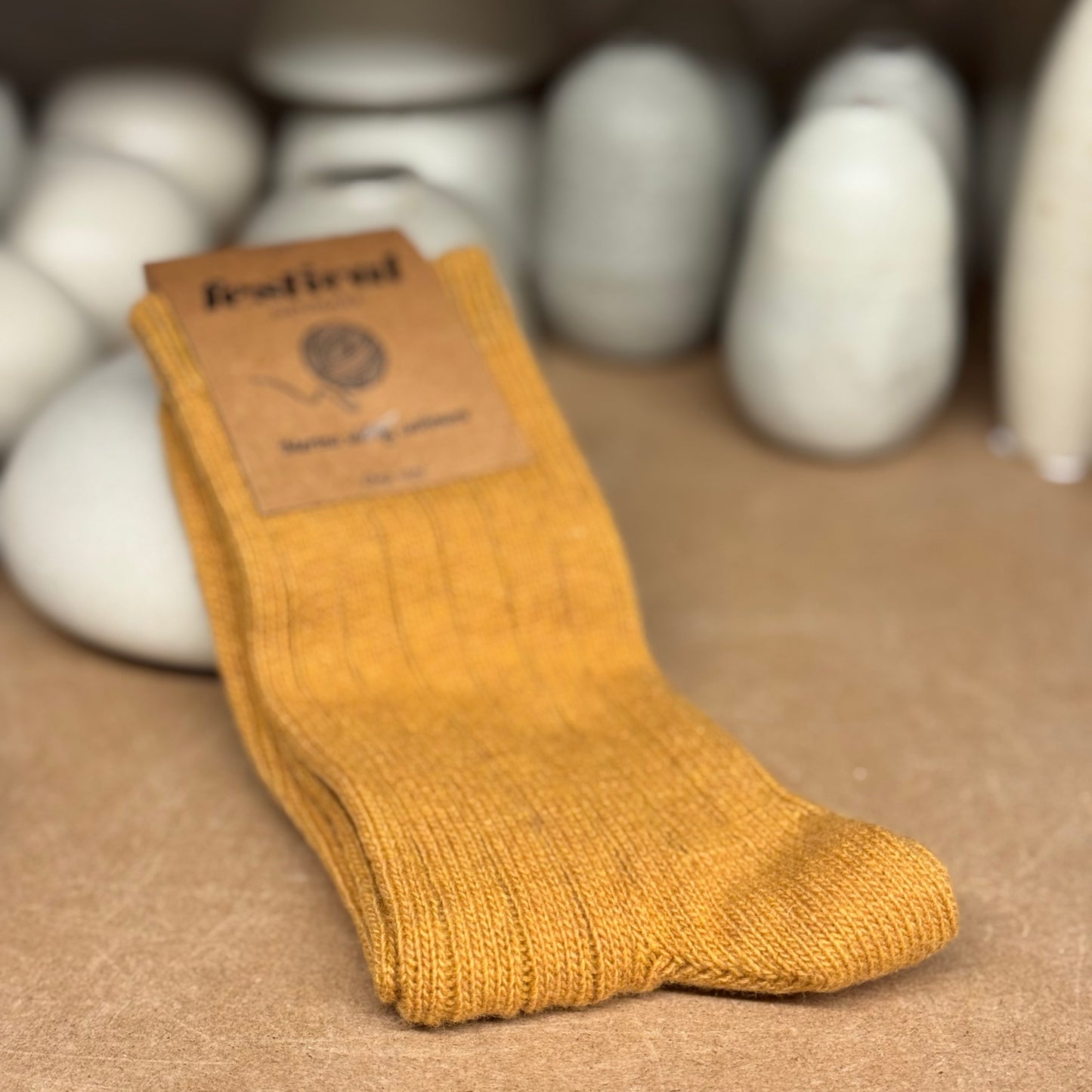 Merino uld & Cashmere strømpe