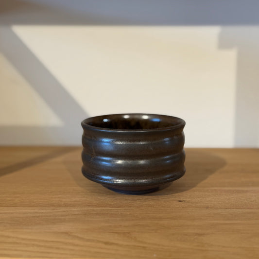 Cup, Brown (Black clay)  - Studio Kerstin Kongsted