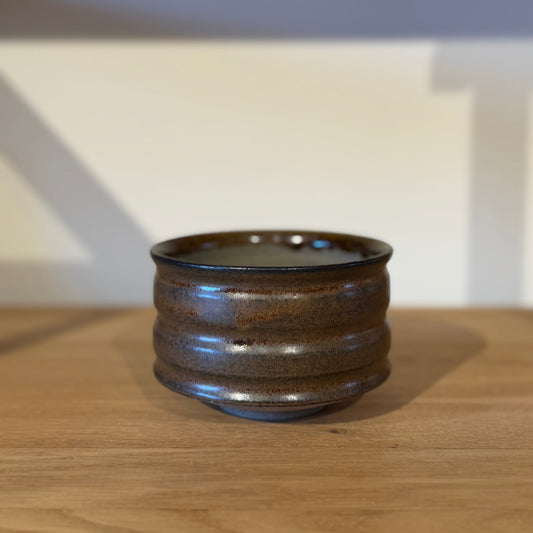 Cup, Brown (Grey lava clay)  - Studio Kerstin Kongsted