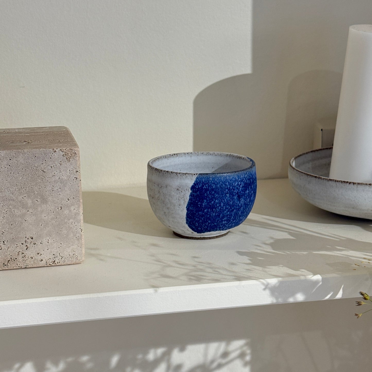 Flat White kop (Blå) - Atelier Tovsig