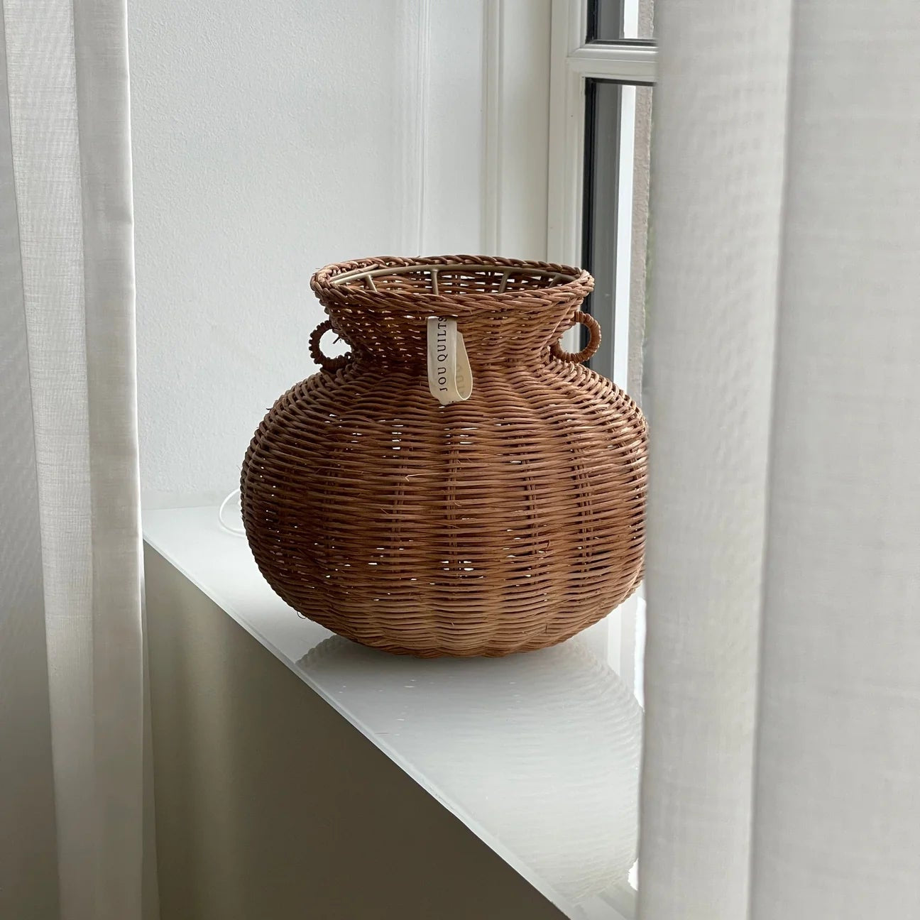 JOU rattan small vase