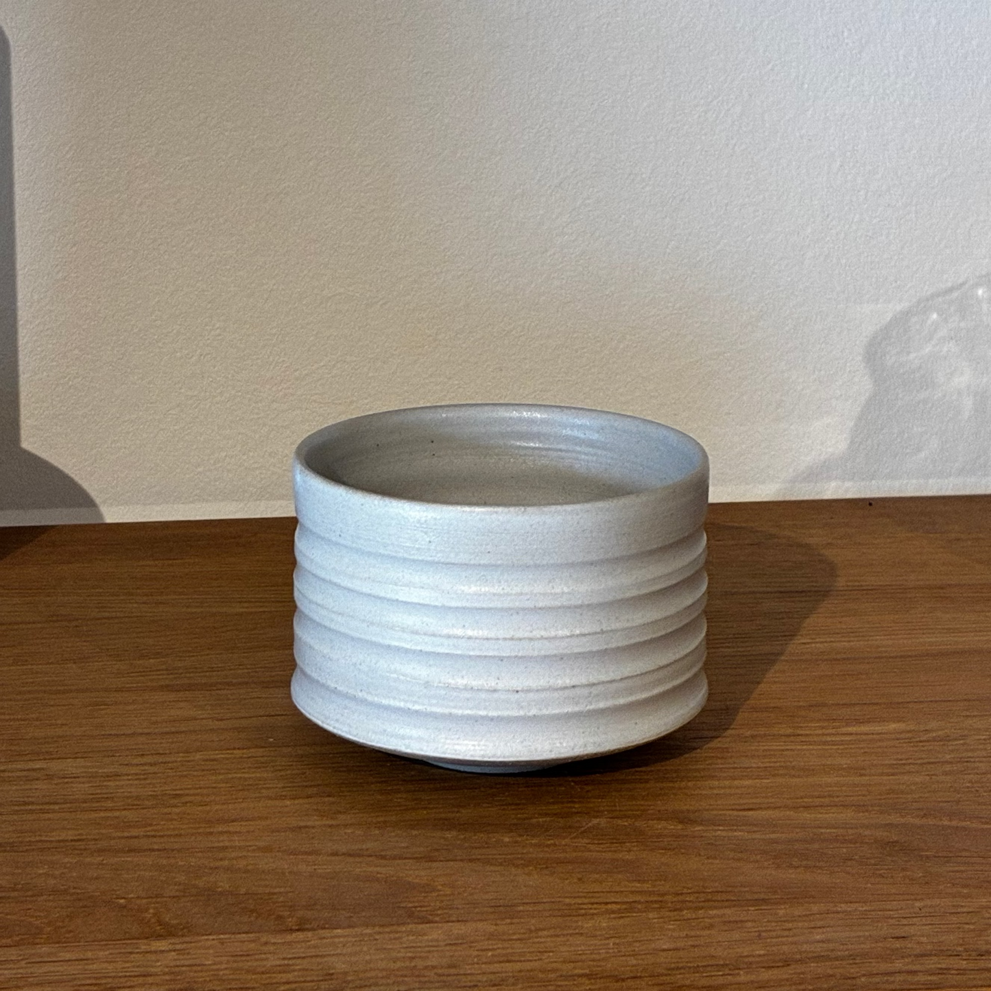 Ripple kop - Hvid Glasur - Helle Dahl
