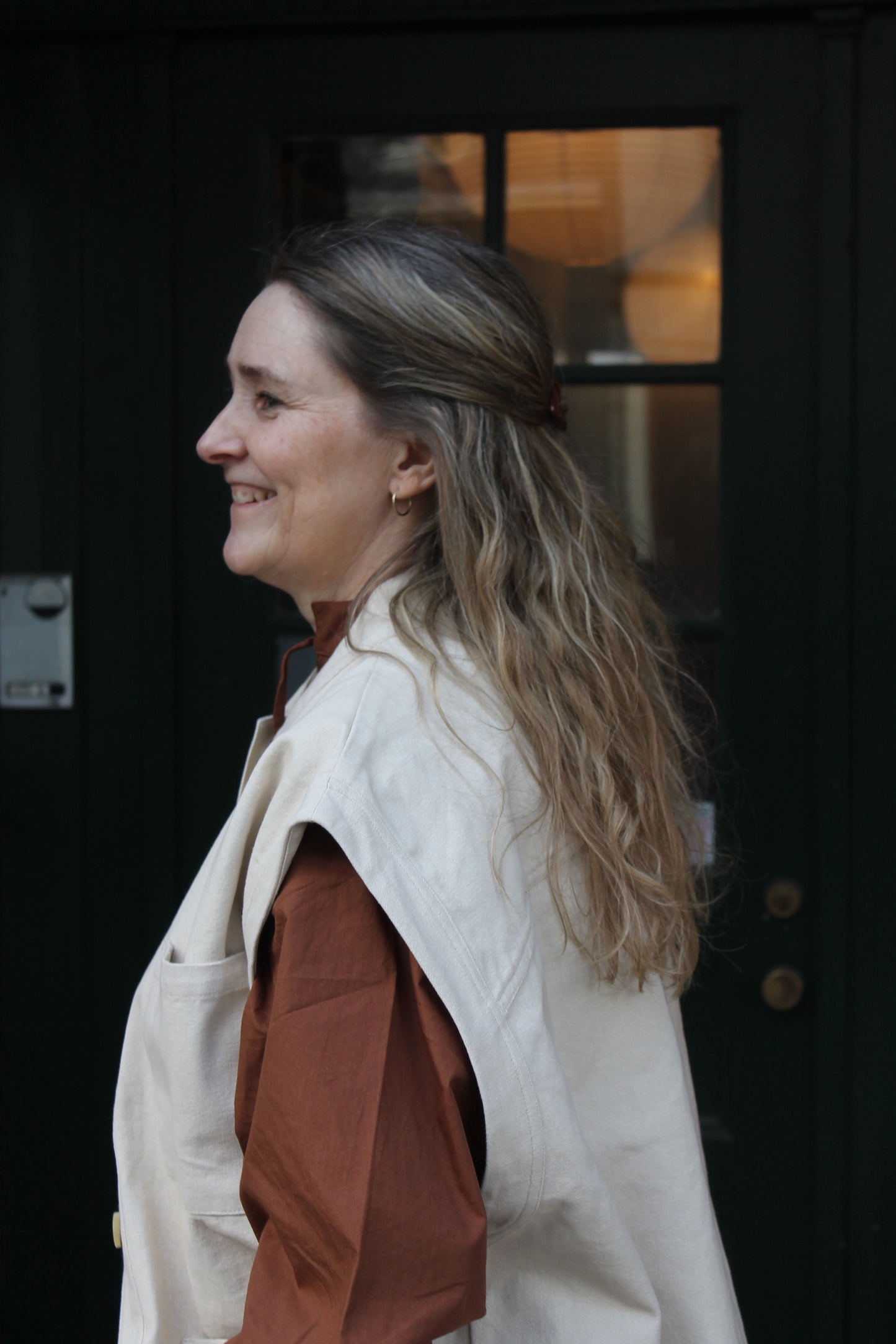 Luna Weistcoat, Oatmeal - ANNE MI