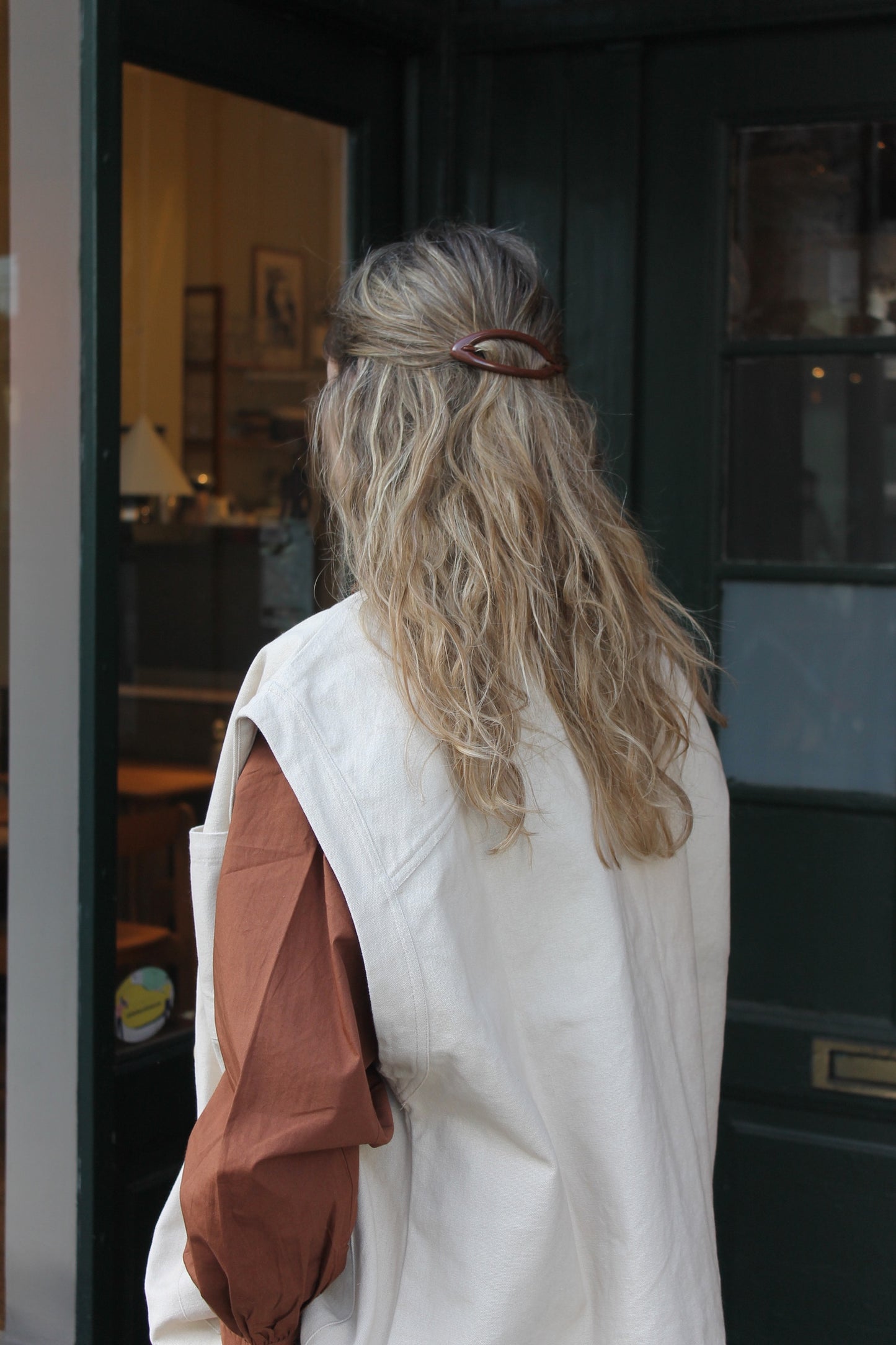 Luna Weistcoat, Oatmeal - ANNE MI