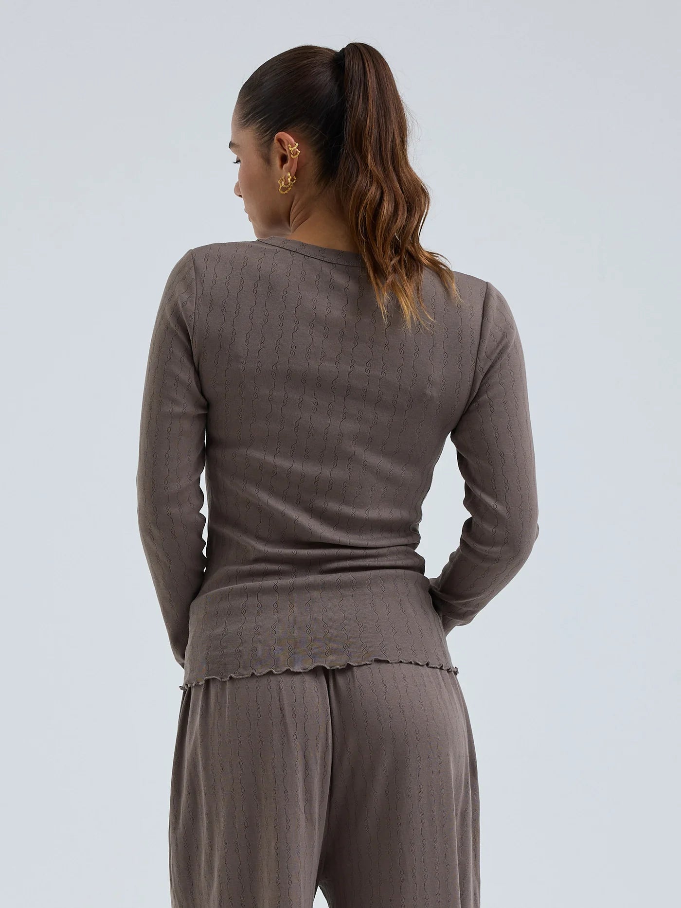 Jacquard Fiore Bomuld Fungi - Seamless Basic