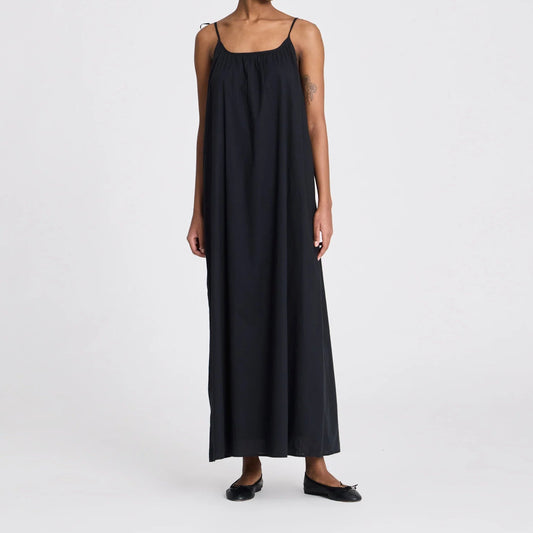 Lea Voile Dress - Black